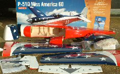 Electric model airplane wing construction with  blue foam ribs