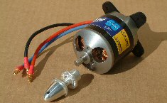 ESC air inlet on electric model aircraft