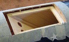 RC electric model airplane landing gear