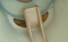 RC model aircraft flaps in landing position