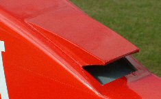 RC electric model airplane landing gear