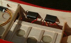 ESC air inlet on electric model aircraft