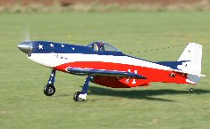 Electric P51 take off