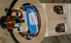 Electric RC model aircraft motor and ESC