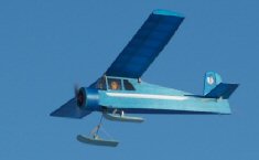 Electric vintage free flight conversion to electric RC