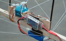 servos and ESC of indoor model aircraft