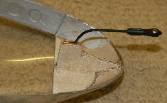 Canopy operating rod