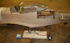 Testing the opening canopy