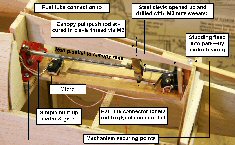 RC model canopy installation