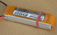 Lithium Polymer RC model  battery