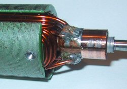 commutator for electric model airplane motor